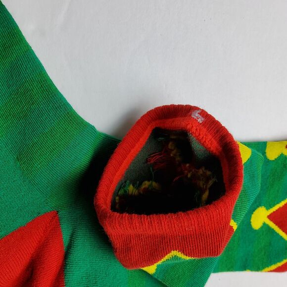 Voxx Life Stasis Neuro Socks Wellness Crew Elf Holiday Christmas Size S (W 4-7) - Picture 3 of 3